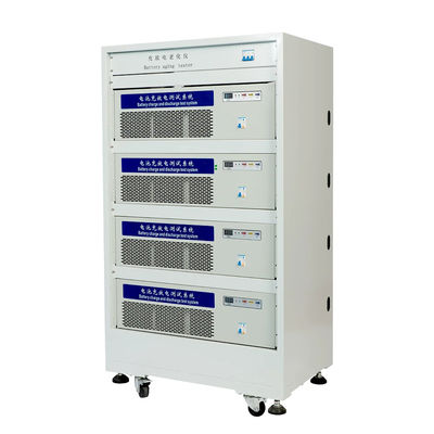 100V 20A 40A Lityum Pil Paketi Beyaz Pil Yerleştirme Alanı ve Kendiliğinden Donanımlı Pil Rack için Yaşlanma Test Dolabı